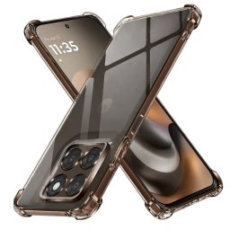 Husa de protectie Techsuit Shockproof Clear Silicone compatibil cu Motorola Moto G77 / G67, Transparent