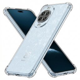 Husa de protectie Techsuit Shockproof Clear Silicone compatibil cu Huawei nova 14 Pro, Transparent