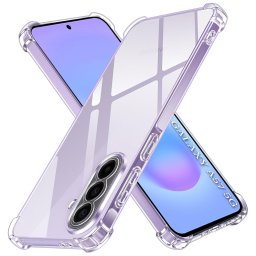 Husa de protectie Techsuit Shockproof Clear Silicone compatibil cu Samsung Galaxy A57 5G, Transparent