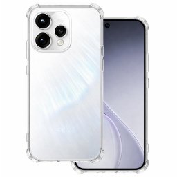 Husa de protectie Techsuit Shockproof Clear Silicone compatibil cu Oppo Reno15, Transparent