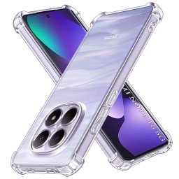 Husa de protectie Techsuit Shockproof Clear Silicone compatibil cu Xiaomi Redmi Note 15 5G / Note 15 4G / Poco M8 5G, Transparent
