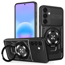 Husa de protectie Techsuit RuggedCam compatibil cu Samsung Galaxy A57 5G, Negru