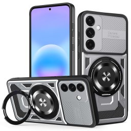 Husa de protectie Techsuit RuggedCam compatibil cu Samsung Galaxy A57 5G, Gri