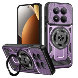 Husa de protectie Techsuit RuggedCam compatibil cu Xiaomi Redmi Note 15 Pro+ 5G / Poco M8 Pro 5G, Mov
