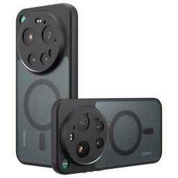 Husa de protectie Techsuit PureFrost MagSafe compatibil cu Xiaomi 17 Ultra, Negru Mat