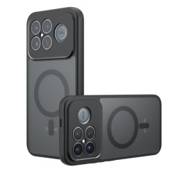 Husa de protectie Techsuit PureFrost MagSafe compatibil cu Xiaomi Poco F8 Ultra, Negru Mat