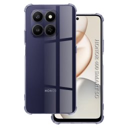Husa de protectie Techsuit Shockproof Clear Silicone compatibil cu Honor 400 Smart 5G / 400 Smart 4G / X7d 4G, Negru Fumuriu