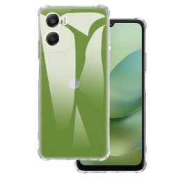 Husa de protectie Techsuit Shockproof Clear Silicone compatibil cu Motorola Moto G06, Transparent