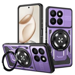 Husa de protectie Techsuit RuggedCam compatibil cu Honor 400 Smart 5G / 400 Smart 4G / X7d 4G, Mov