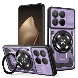 Husa de protectie Techsuit RuggedCam compatibil cu Xiaomi 15T Pro, Mov