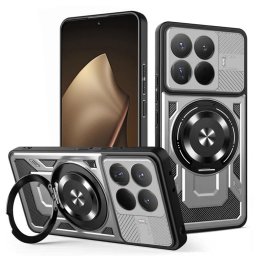 Husa de protectie Techsuit RuggedCam compatibil cu Xiaomi 15T Pro, Gri