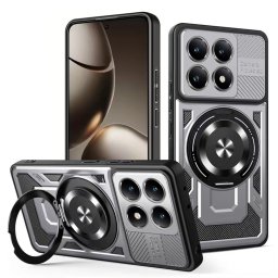 Husa de protectie Techsuit RuggedCam compatibil cu Xiaomi 15T, Gri