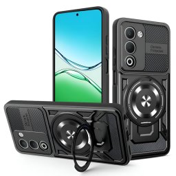 Husa de protectie Techsuit RuggedCam compatibil cu Oppo A5 4G / A5 5G, Negru