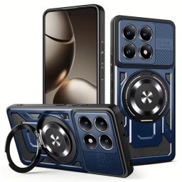 Husa de protectie Techsuit RuggedCam compatibil cu Xiaomi 15T, Albastru