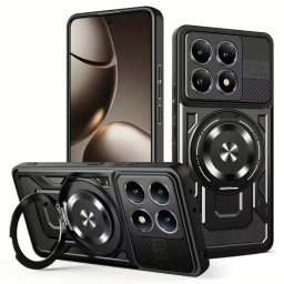 Husa de protectie Techsuit RuggedCam compatibil cu Xiaomi 15T, Negru