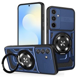 Husa de protectie Techsuit RuggedCam compatibil cu Samsung Galaxy S25 FE, Albastru