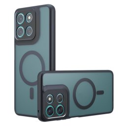 Husa de protectie Techsuit PureFrost MagSafe compatibil cu Motorola Moto G57 Power / G67 Power, Negru Mat