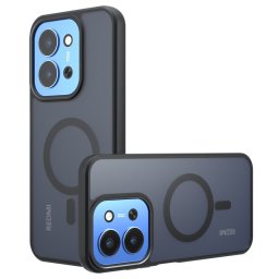 Husa de protectie Techsuit PureFrost MagSafe compatibil cu Xiaomi Redmi 15C 4G / Redmi 15C 5G, Negru Mat