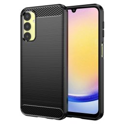 Husa de protectie Techsuit Carbon Silicone compatibil cu Samsung Galaxy A25 5G, Negru
