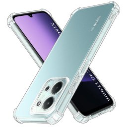 Husa de protectie Techsuit Shockproof Clear Silicone compatibil cu Xiaomi Redmi 15C 4G / Redmi 15C 5G, Transparent