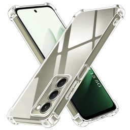 Husa de protectie Techsuit Shockproof Clear Silicone compatibil cu Xiaomi Redmi 15 4G / Redmi 15 5G, Transparent