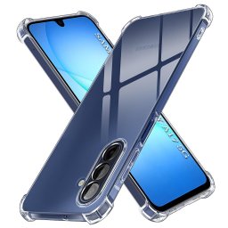 Husa de protectie Techsuit Shockproof Clear Silicone compatibil cu Samsung Galaxy A17 5G / A17 4G, Transparent