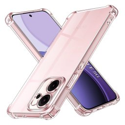 Husa de protectie Techsuit Shockproof Clear Silicone compatibil cu Oppo Reno14 F / Reno14 FS 5G, Transparent