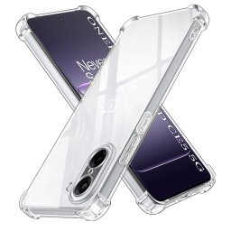Husa de protectie Techsuit Shockproof Clear Silicone compatibil cu OnePlus Nord CE5, Transparent
