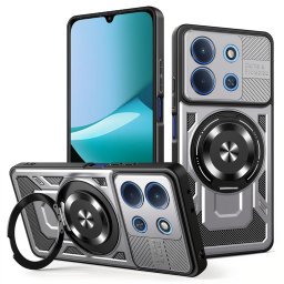 Husa de protectie Techsuit RuggedCam compatibil cu Xiaomi Redmi 15C 4G / Redmi 15C 5G, Gri