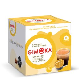 Gimoka Caffe Lungo capsule compatibile Dolce Gusto 16 buc