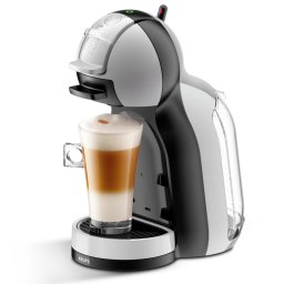 Espressor Krups KP123B10 NDG MINI ME, 1500 W, 15 bar, 0,8 l, Compatibil cu capsulele NESCAFÉ® Dolce Gusto®, Functie XL, ECO, Gri