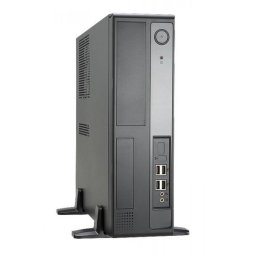 Carcasa BL641, microATx/P-P300FF7 PFC, Sursa 80W, Gri