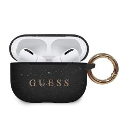 Guess Husa Silicon Airpods Pro Negru (cu breloc)