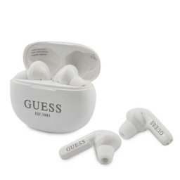 Guess Casti True Wireless Bluetooth Alb