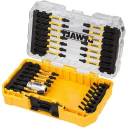 DeWALT EXTREME FLEXTORQ screwdriver bit set DT70734T-QZ, 29 pieces, bit set (yellow, incl. Magnetic bit ring)