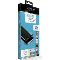 Folie de protecție OnePlus 8 Pro sticlă securizată MyScreen Diamond Edge 3D, Ramă neagră OnePlus STICLĂ