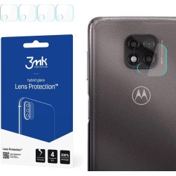 Protectie camera foto 3mk Lens Protect pentru Motorola Moto G Power (2021), Sticla hibrida 7H