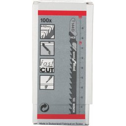 Set panze de fierastrau pentru lemn, lungime 100 mm, 100 buc