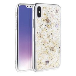 Husa UNIQ etui Lumence Clear iPhone Xs Max złoty/Champagne gold