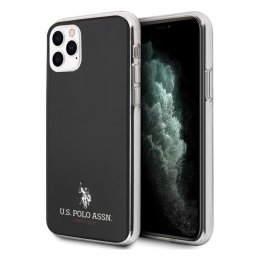 Husa US Polo USHCN65TPUBK iPhone 11 Pro Max Negru/black Shiny