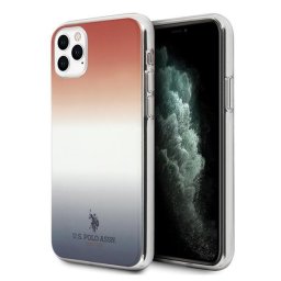 Husa US Polo USHCN65TRDGRB iPhone 11 Pro Max czerwono-niebieski/blue&red Gradient Pattern Collection