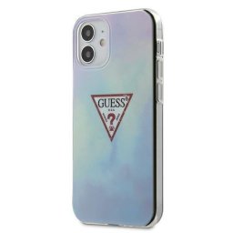 Husa Guess GUHCP12SPCUMCGC02 iPhone 12 mini 5.4" blue/blue hardcase Tie & Die Collection