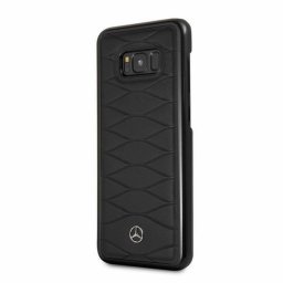 Husa Mercedes MEHCS8LWHCLBK S8 Plus G955 hard case Negru/black