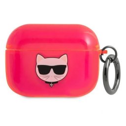 Husă Karl Lagerfeld Choupette pentru AirPods Pro 1/2 – Roz