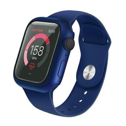 Husă telefon UNIQ Nautic Series 4/5/6/SE 40mm, Protectie dispozitiv pentru Apple Watch 4 – Albastru