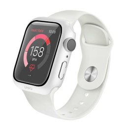 Husă telefon UNIQ Nautic Series 4/5/6/SE 44mm, Protectie dispozitiv pentru Apple Watch 4 – Alb