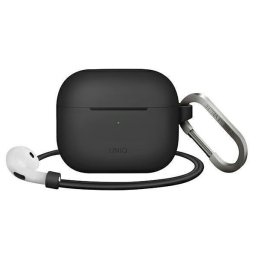 Husă telefon UNIQ Vencer 3 gen. Silicone dark, Silicon pentru AirPods – Gri
