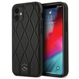 Husa Mercedes MEHCP12SMULBK iPhone 12 mini 5,4" Negru/black hardcase Wave Line