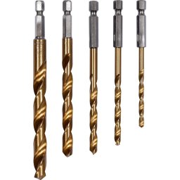 Set burghie placate cu titan YT-44700, 4-10mm, pentru metal