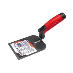 Mistrie stucata cu potcoava, YT-5242, Otel inoxidabil, 100x130 mm, Rosu/Negru
